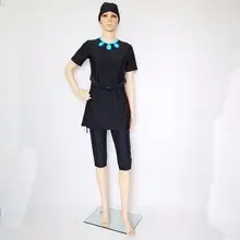 Новые печатные 3 шт./компл. исламский купальники Для женщин Девушка мусульманских купальников полное покрытие Модест Исламской плавательный костюм плюс Размеры мусульманских