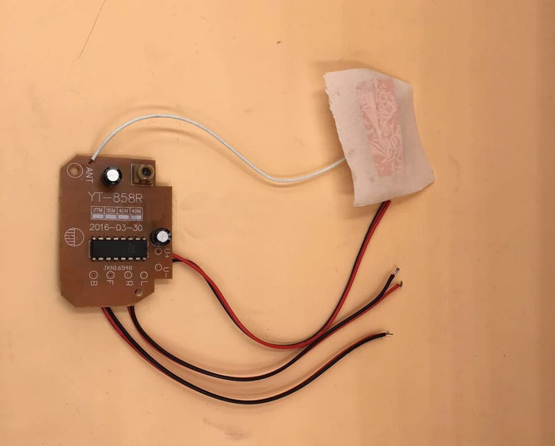 DIY RC лодка аксессуары 4CH 130/140/260 мотор пульт дистанционного управления приемник