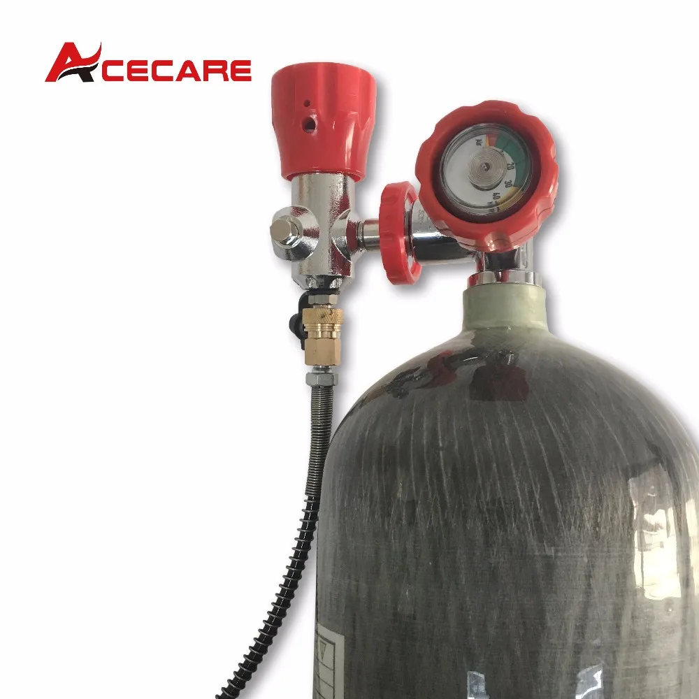 AC168101 Acecare 6.8L CE 4500Psi баллон для дайвинга Airforce Condor Pcp воздушная винтовка угольный резервуар 300Bar воздушный шар для дайвинга Пневматика с предварительной накачкой