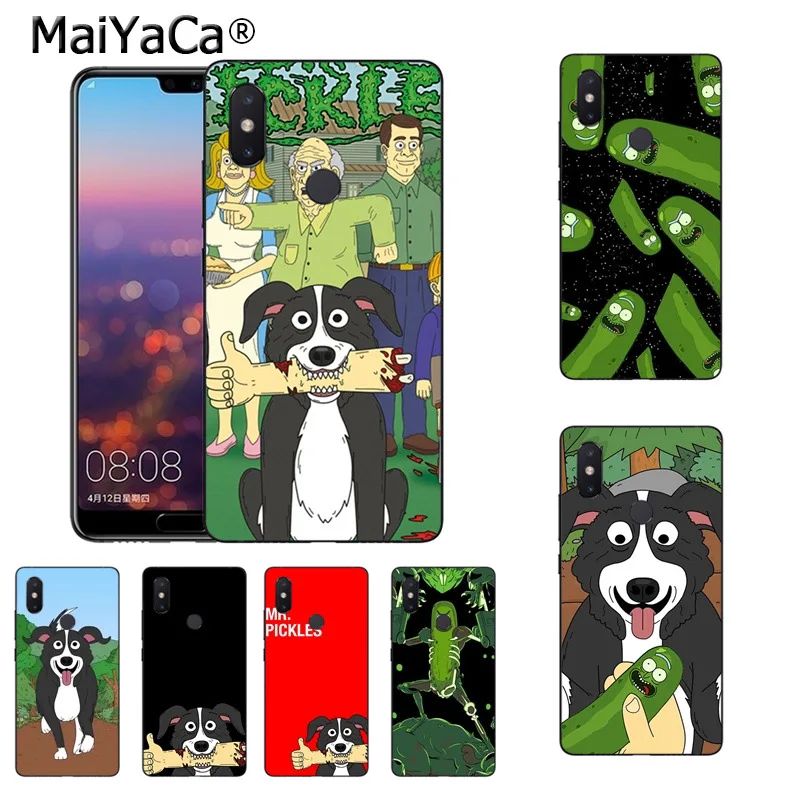 

MaiYaCa Mr Pickles Rick Luxury High-end phone Accessories Case for xiaomi mi 8 se 6 note2 note3 redmi 5 plus note4 5 Cover