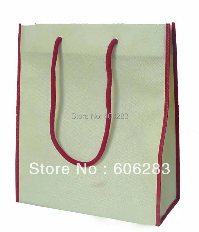 

Rope handle non woven promotion bags with own logo printing