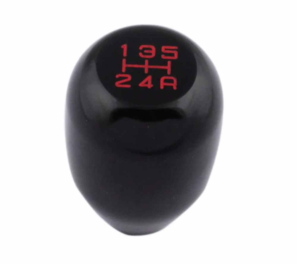 R MUGEN Power 5MT Shift knob Black Universal JDM 5 Speed Manual Shift