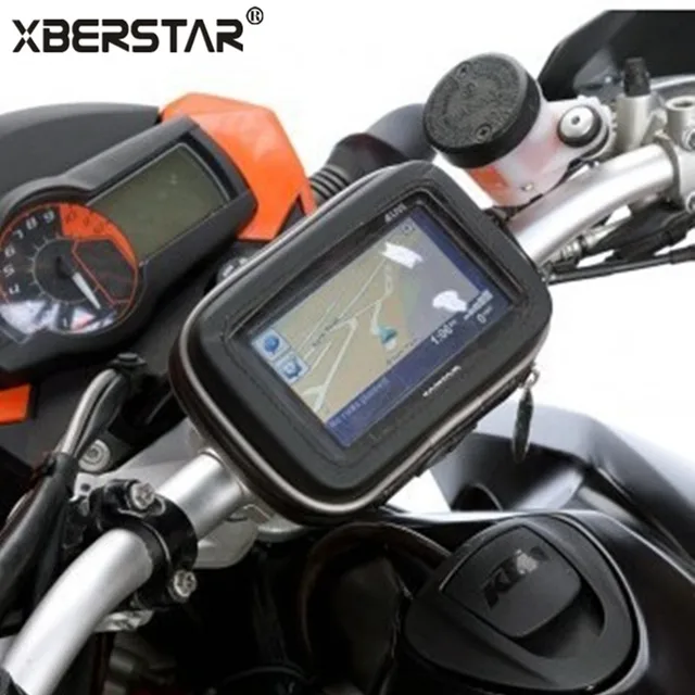 NEW Bike Mount+ Waterproof Case For 5 Inch TomTom One Garmin nuvi 200