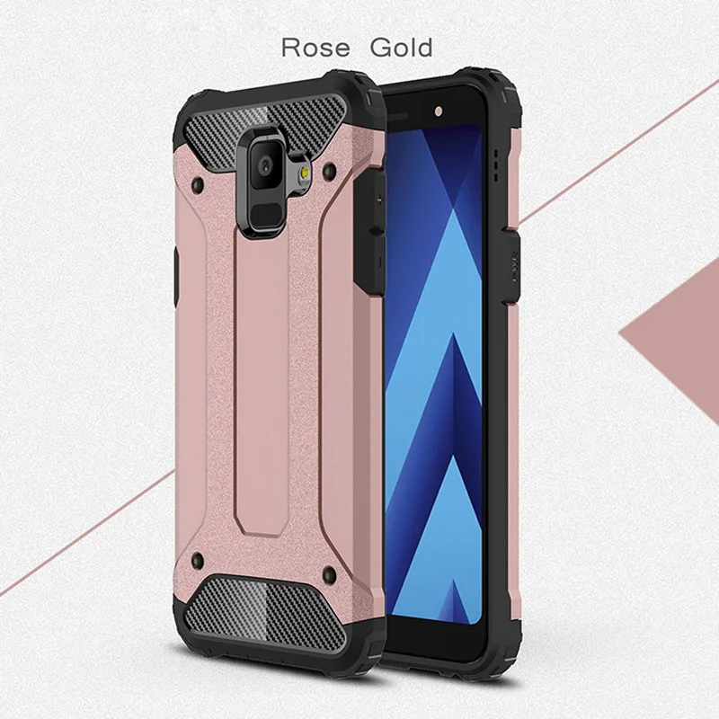Высокое качество чехол для samsung Galaxy S5 S6 S7 край S8 S9 A8 A6 плюс A3 A5 A7 Note 4 чехол для задней панели сотового телефона - Цвет: Rose Gold