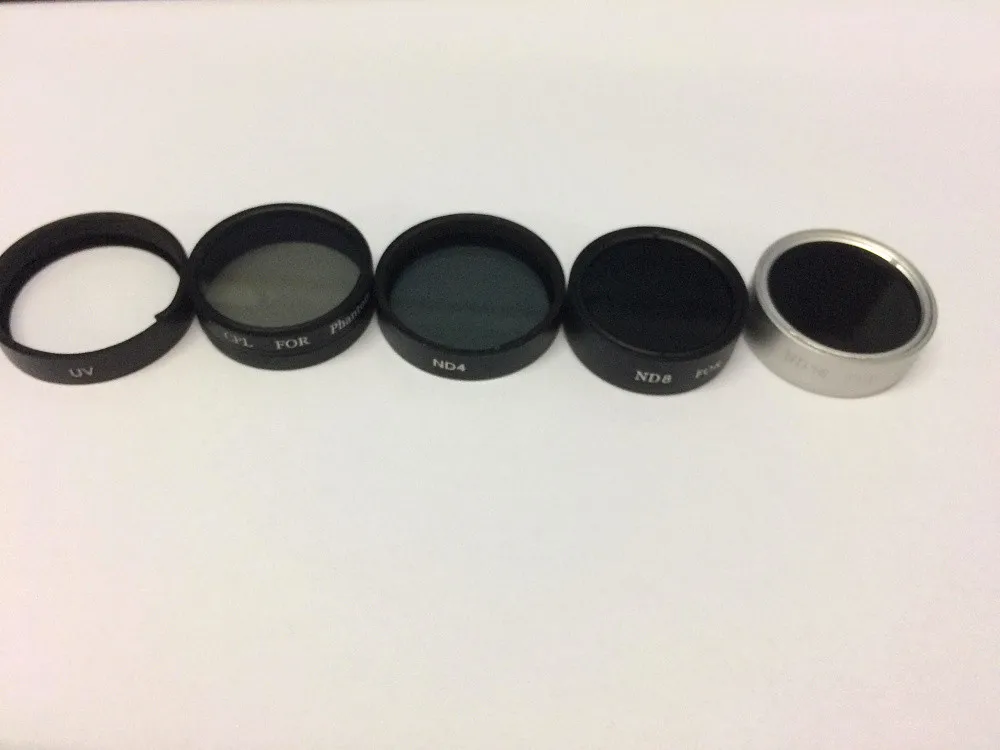 DJI Phantom 3 Phantom 4 ND Filter CPL Light Microscopy UV Protector Lens Filter