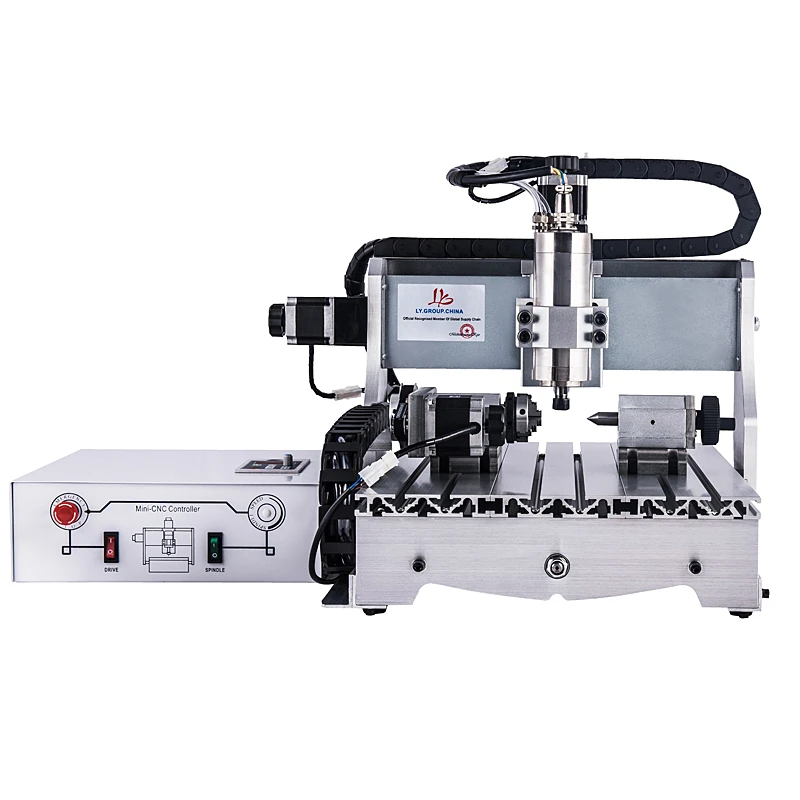 

4 axis CNC engraving machine 3 axis 4030 wood router 800W spindle mach3 cnc 3040