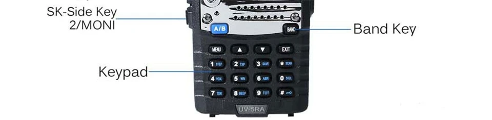 2 шт. Baofeng UV5RA рация UV-5RA обновленная версия UHF VHF Двухдиапазонный CB радио VOX FM трансивер для охоты двухстороннее радио