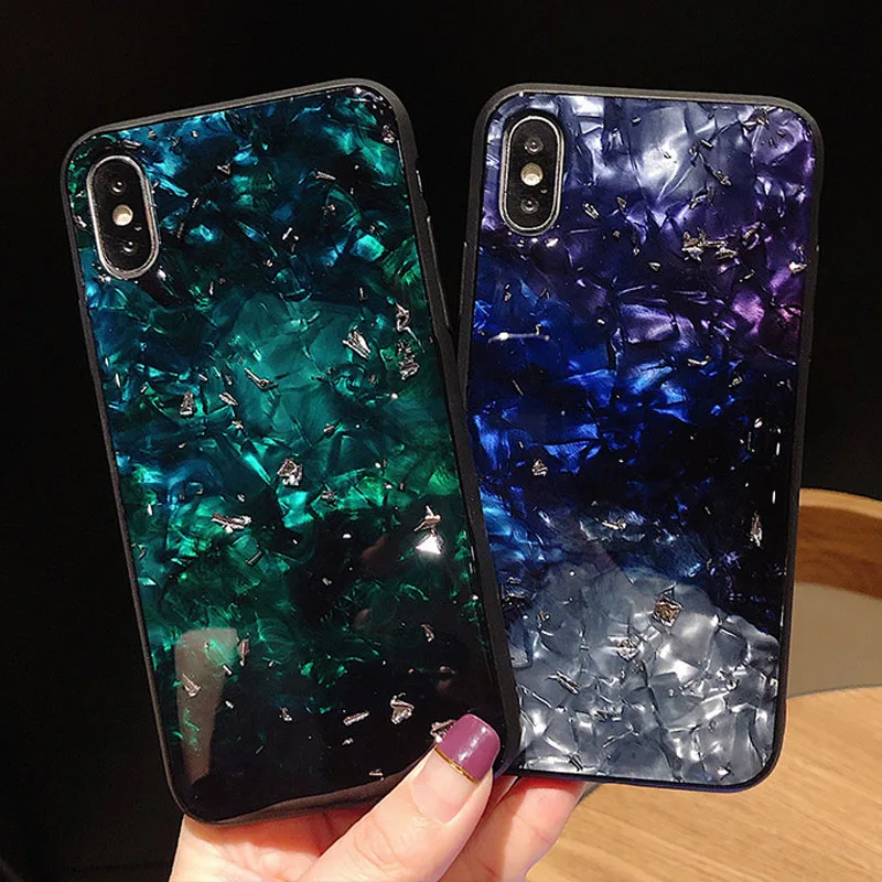 

Fashion Phone Case For iPhone 6 6s 7 8 Plus Luxury Pattern Case for iPhone XS Max XR X Shockproof Hard Acrylic Back Case Cover