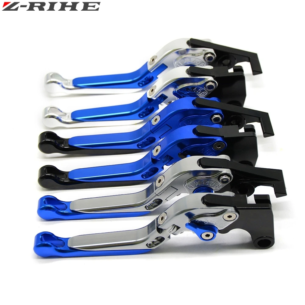 Dobrável e Extensível para Motocicleta Alavancas de Embreagem do Freio Cnc para Suzuki Motocicleta Gsxr k6 k7 k8 k9 1000 k5 Gsxr1000 600 750 2006 21 Cheap Alavancas