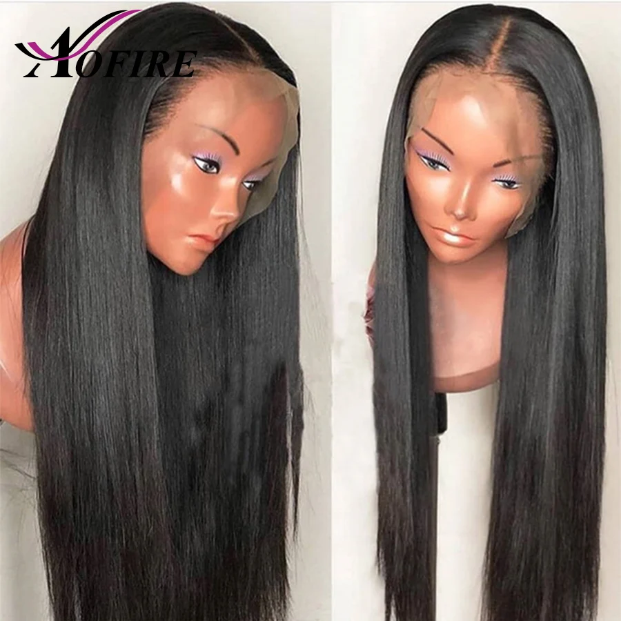 

360 Lace Frontal Human Hair Wigs Pre Plucked With Baby Hair Silky Straight Remy Malaysian Hair For Blank Women Natural Hairline