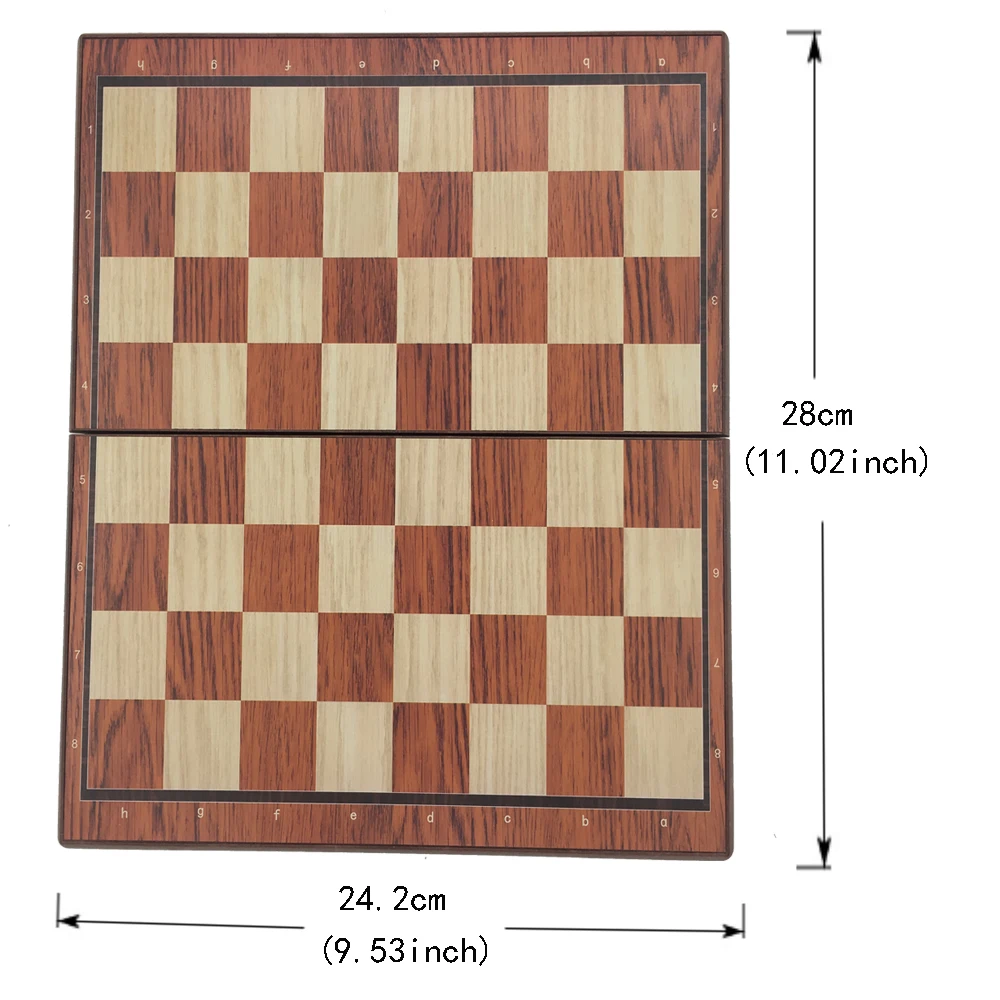 Классические шахматы для взрослых складная коробка для платы Размер 28 см x 24,2 см пластиковые шахматы подарки для мужчин шахматы Tourna Мужские t