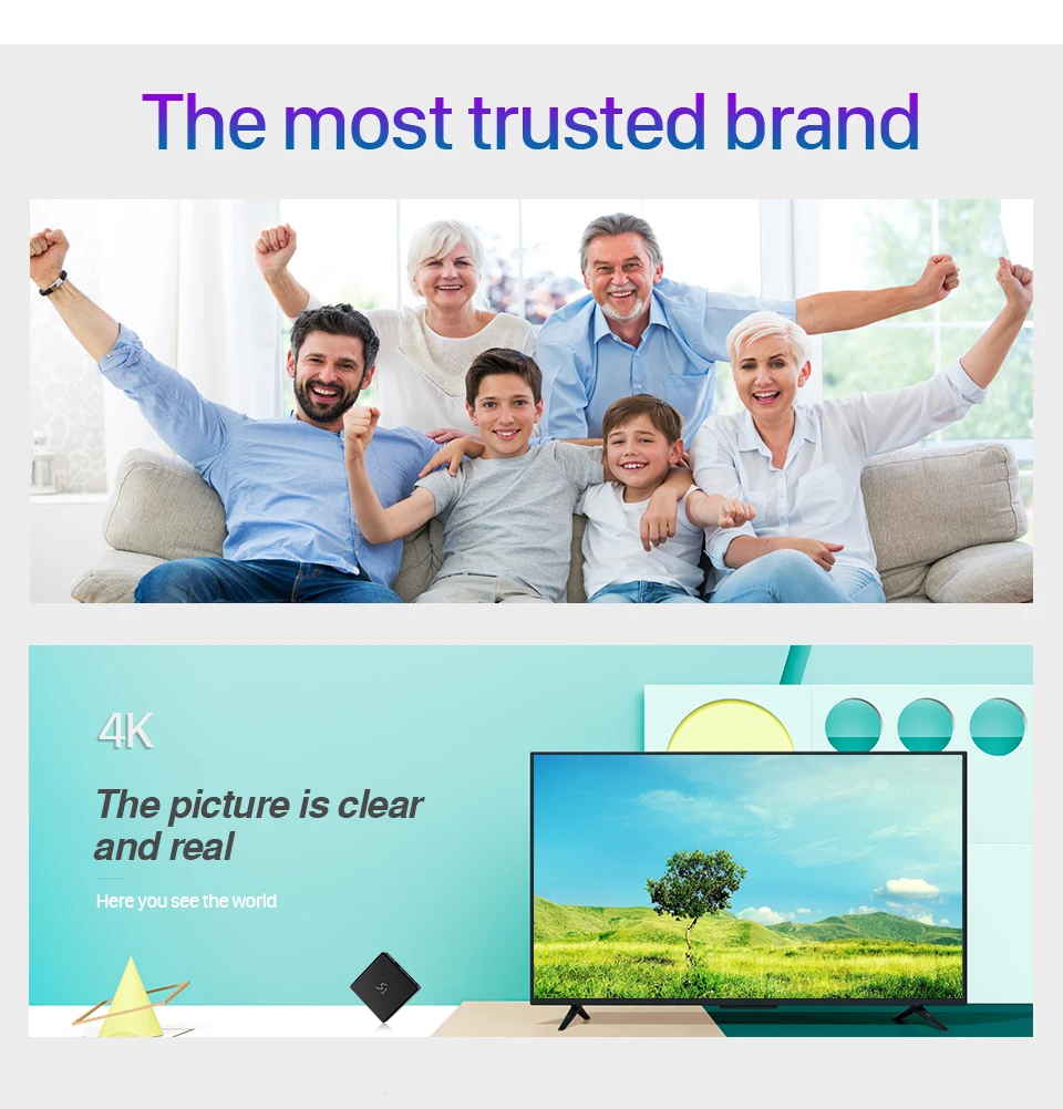 Leadcool S1 Android 8.1 TV Box RK3229 Mali400MP 1G8G 2G16G Support 2.4G wifi Ethernet 100M HDMI 2.0 Media Player for TV Box 4K (10)