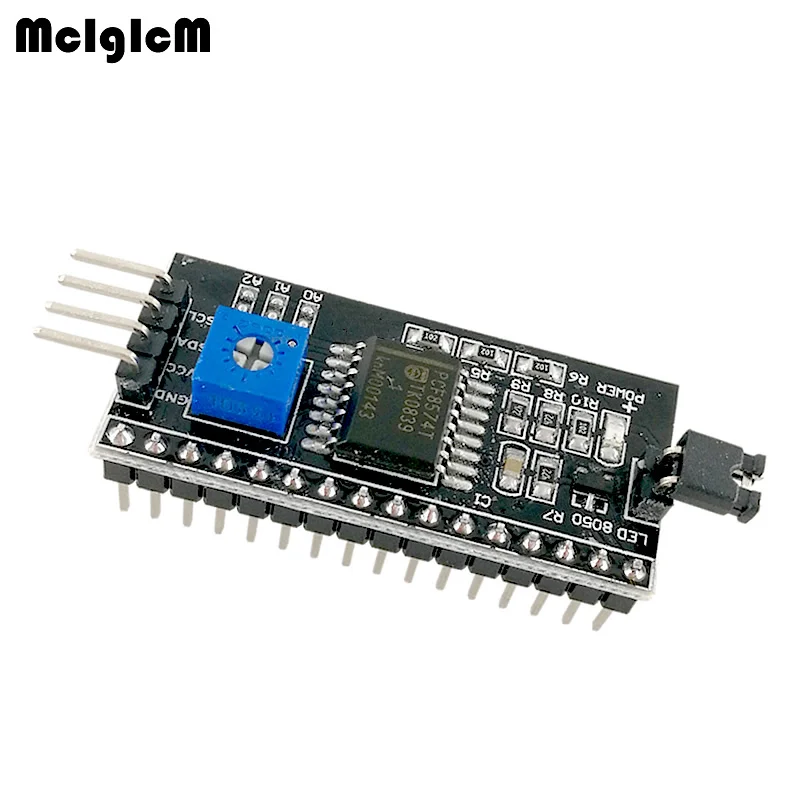 MCIGICM 100 шт. 1602 2004 ЖК-дисплей плиты адаптер IIC, I2C/Интерфейс ЖК-дисплей 1602 I2C ЖК-дисплей адаптер Горячая Распродажа