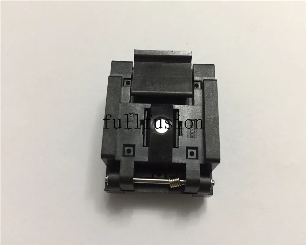 QFN 64BT 0.5 01 QFN64P IC тестовое гнездо 0 5 мм шаг 9X9 с заземлением контактный ожога в