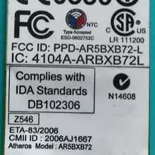 Atheros AR5418 AR5008 AR5BXB72 Mini PCI-e 300 Мбит/с Беспроводной Wi-Fi card FRU: 42T0825 для IBM X60 X61 T60 T61 Z60 Z61 R60 R61