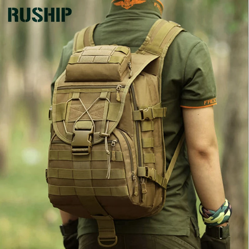 Hot 3p 40l Aterproof Molle Backpack Military Tad Tactical Backpack Assault Travel Bag For Men