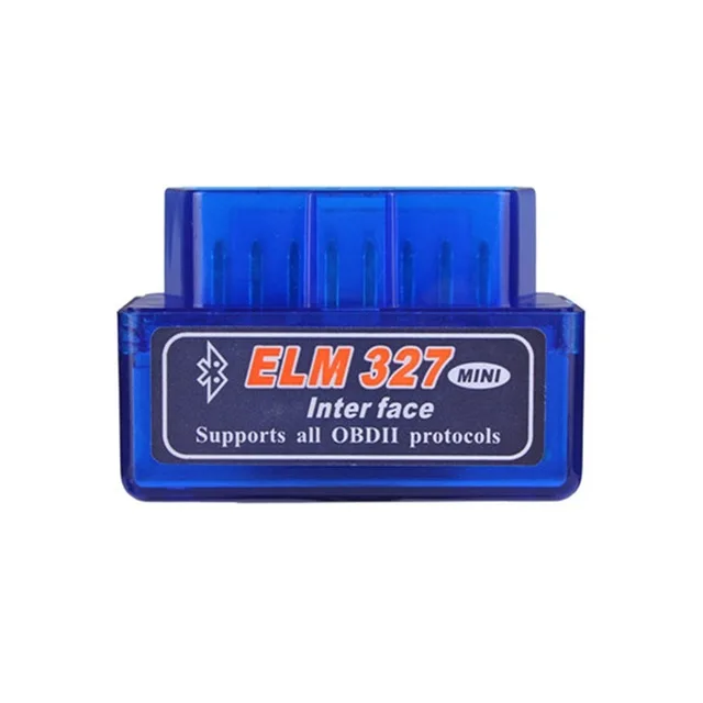 ELM327 V2.1 Bluetooth OBD OBD2 считыватель кодов CAN-BUS поддерживает мультибрендовые автомобили многоязычный ELM 327 BT V2.1 работает на Android/PC - Цвет: blue