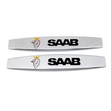 Auto Esterno Decorazione Fender Sticker Distintivo Dell’emblema Della Decalcomania Per SAAB PhoeniX SONETT 900 9000 1993 1995 9-3 9-5-x 92 95 9-4x 97X