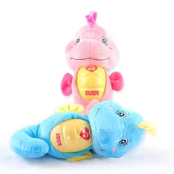 Милые животные плюшевые мягкая игрушка музыка мягкие, игрушка для детские, для малышей светодиодный ночник лампа в форме животного 2019