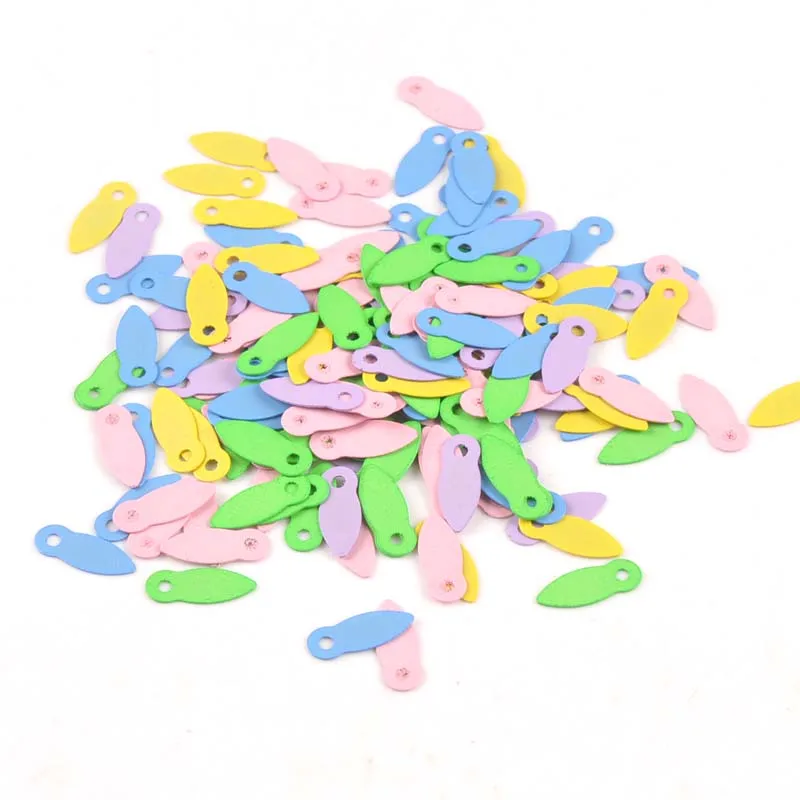 100Pcs Mix Brads for Rotating Locks Buttons DIY Photo Album Frame Decoration Scrapbooking