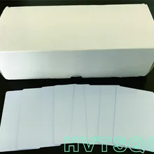 100 шт./лот) Водонепроницаемая ПВХ RFID карта памяти IC для M1 чип 13,56 МГц nfc-карта для системы входа