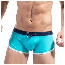 Для Мужчин's плавание одежда пикантные Высокое качество Мужские Плавки пляжная обувь мальчиков нижнее бельё для девочек трусики ж