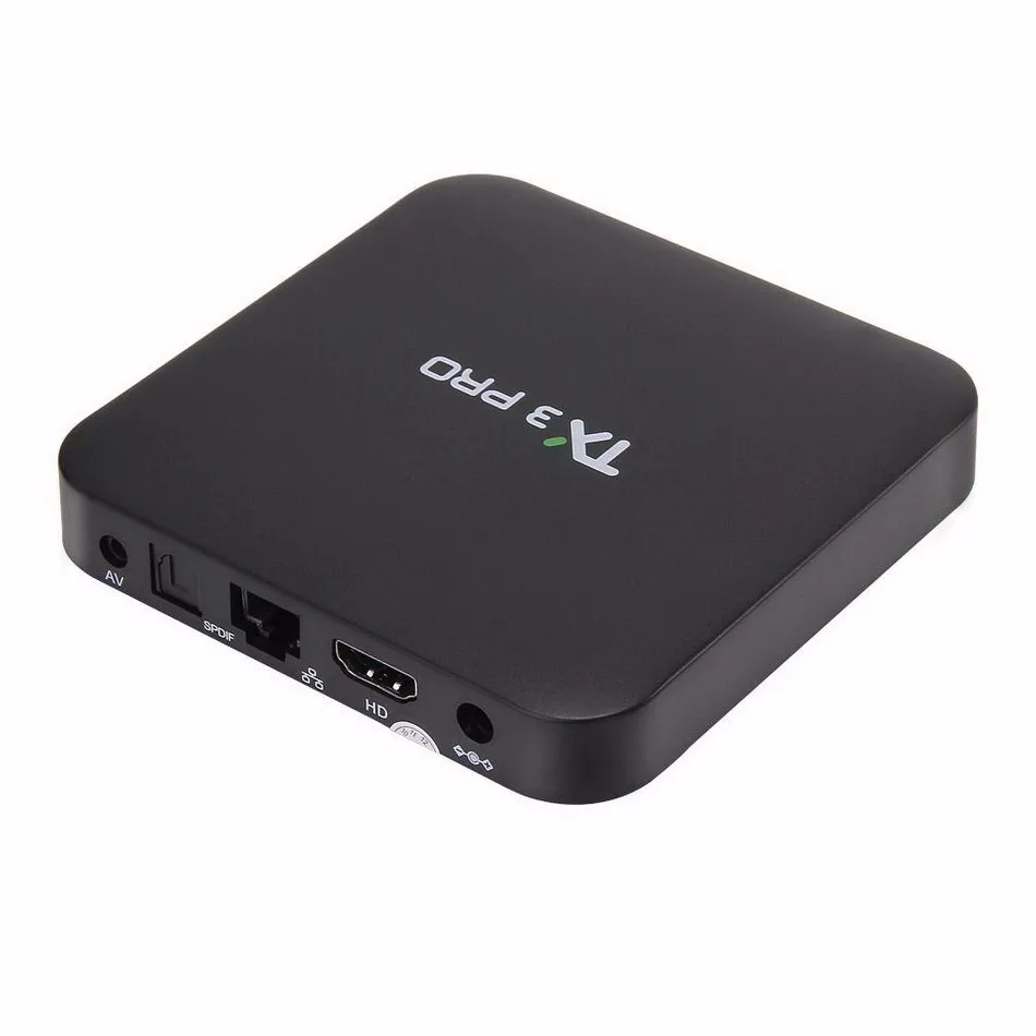 10 шт. Amlogic S905W TX3 Pro ТВ BOX Android 7 1 4 К ядра г DDR3 8G ROM 2.4g WiFi H.265 VP9 UHD HDMI 2 0 Smart Media