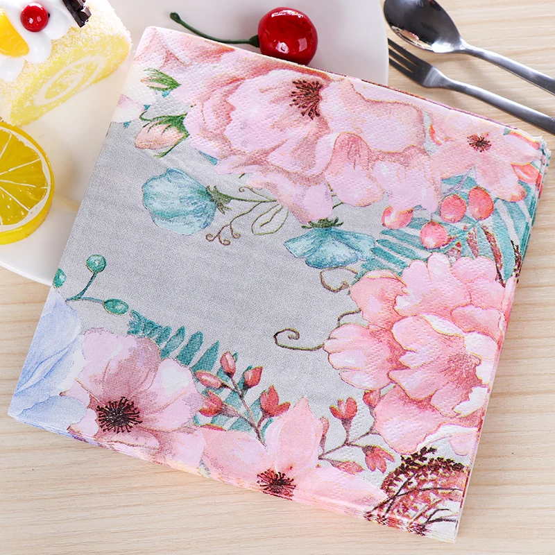 Vintage Big Flowers Design Paper Napkins Cafe & Party Tissue Napkins Decoupage Decoration Paper 33cm*33cm 20pcs/pack/lot цена Vintage Big Flowers Design Paper Napkins Cafe & Party Tissue Napkins Decoupage Decoration Paper 33cm*33cm 20pcs/pack/lot цены онлайн