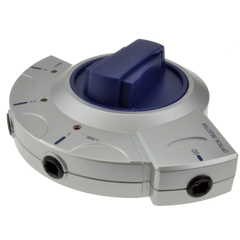 

TOS Link (Toslink) Digital Optical Selector 3 way Switch - 3 into 1