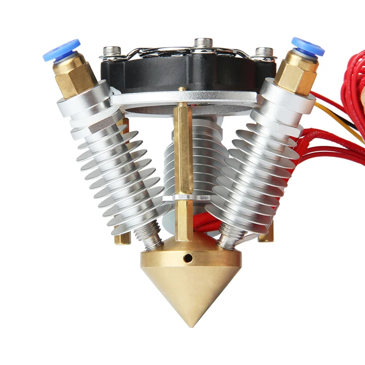 ^*Best Offers Geeetech 3D printer parts, three extrusion head can be used for Kossel or Rostock 3D printer, all metal printing nozzle ^*Best Offers Geeetech 3D printer parts, three extrusion head can be used for Kossel or Rostock 3D printer, all metal printing nozzle