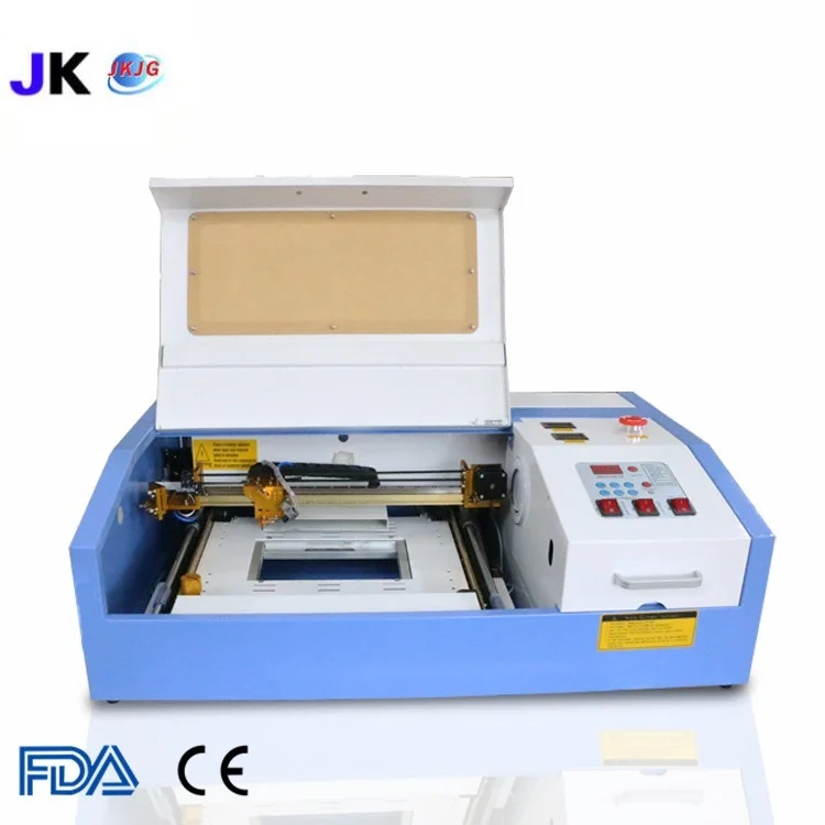 

2019 New Version JK-K3020 laser co2 40w cnc laser cutting machine laser engraving USB Supported