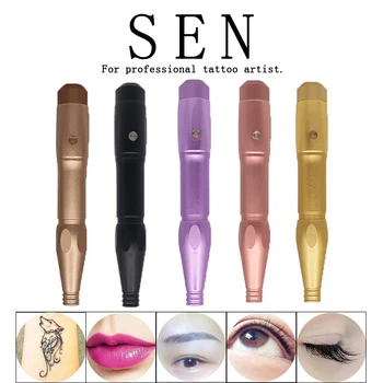 

NEW excellent M9 Permanent Makeup Machine Eyebrow Makeup Kits Lips Rotary Swiss Motor Tattoo Machine Kit free shipping