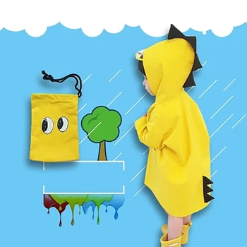 

Cute Girls Poncho Kids Raincoat Waterproof Chubasquero Mujer Raincoat Kids Impermeable Jas Hujan Anak Child Rain Cover 50KO110