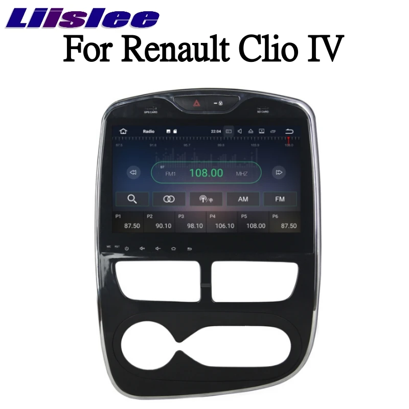 Clearance For Renault Clio IV Lutecia 2012~2018 NAVI LiisLee Car Multimedia Player GPS Map WIFI Audio CarPlay Accessories Radio Navigation 5