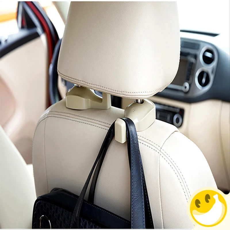 2 шт. автомобильные держатели для сумки кошелька|headrest hanger|holder hookcar seat clip |