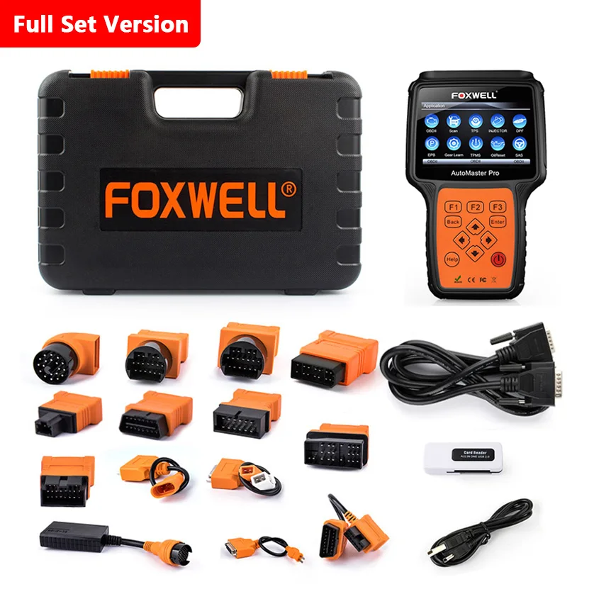 FOXWELL NT644 PRO полный системы OBD OBD2 диагностический инструмент DPF регенерации TPS