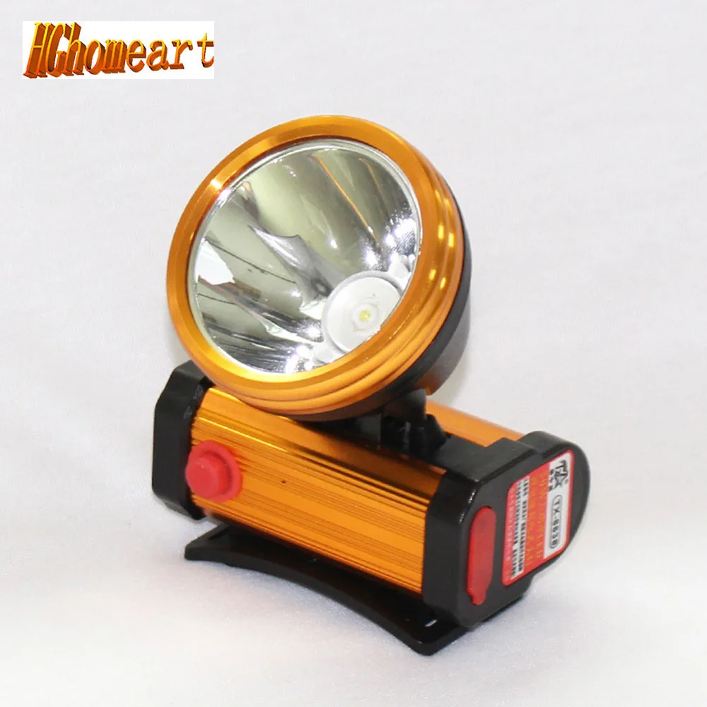 HGhomeart High Power LED Lithium Battery Rechargeable Headlamp Outdoor Lighting Headset