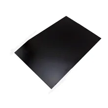 1 шт. абсолютно прочный черный ABS пластиковый лист стирол плоская пластиковая пластина 0,5 мм толщина 0,5*100*100 мм/0,5*200*200 мм Mayitr