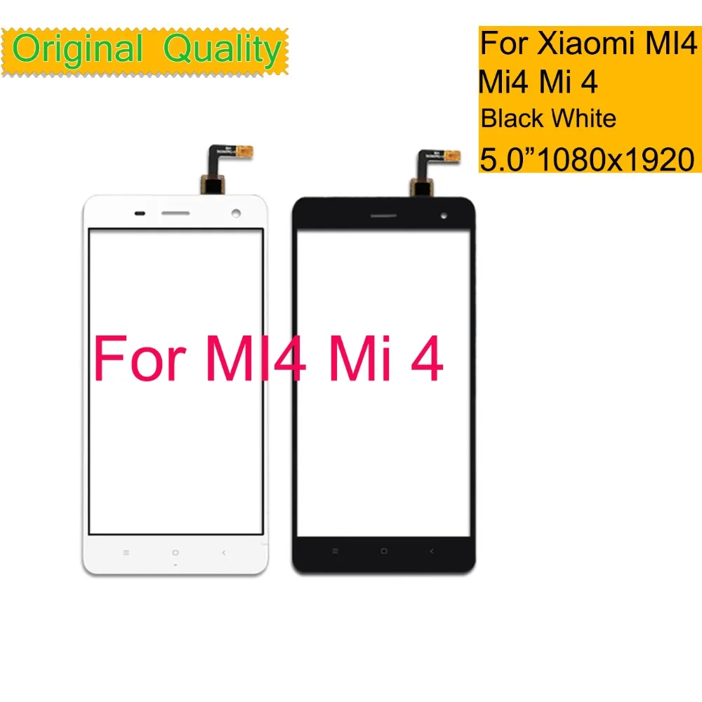 Оригинальный дигитайзер сенсорного экрана для Xiaomi Mi4 Mi 4 M4 сенсорная панель
