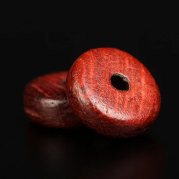 

Handmade Redsandalwood Beads Genuine Indian Redsandalwood Beads DIY Tibetan Mala's Spacers Buddhist Prayer Beads Accessories