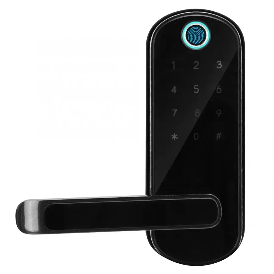Дверной замок отпечатков пальцев умный Bluetooth Wifi беспроводной цифровой пароль IC
