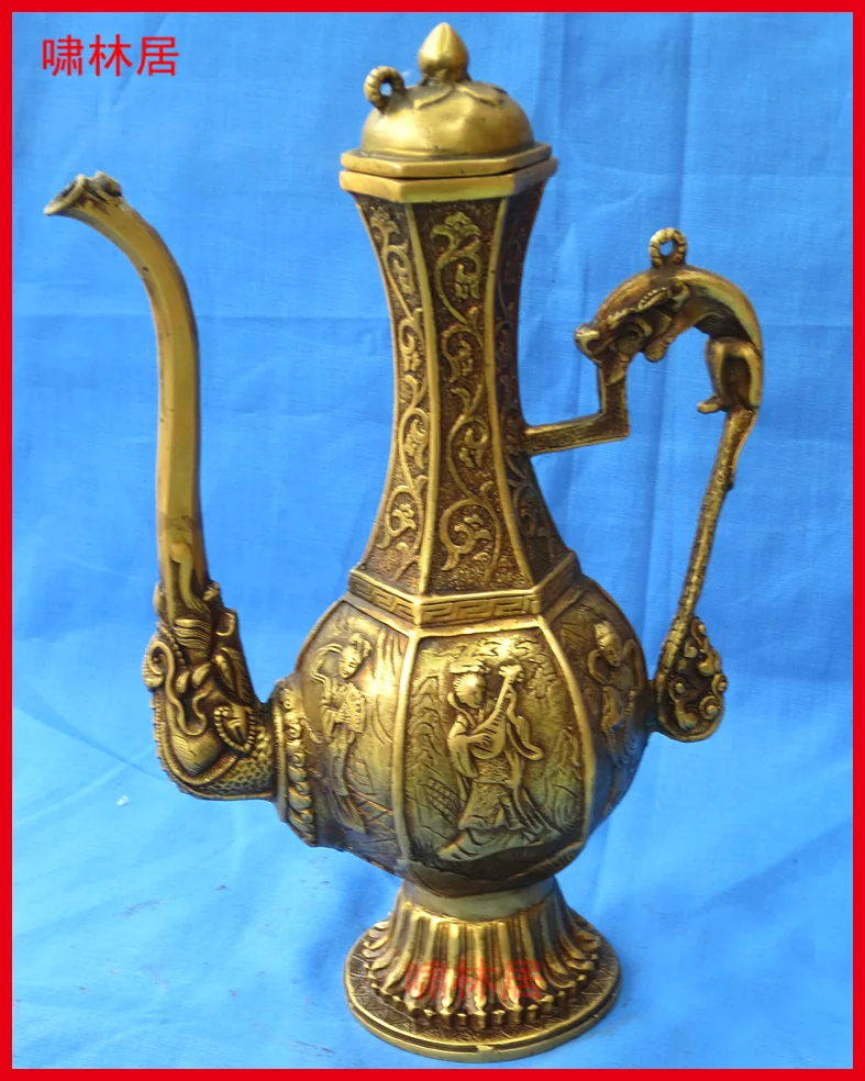 

Creative furnishings Bronze copper pot copper hip flask copper teapot copper pot