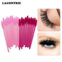 Кисть для макияжа, палочки для туши, 50 шт., кисть для бровей, Набор щеток для ресниц, одноразовая тушь для ресниц, принадлежности для наращивания ресниц