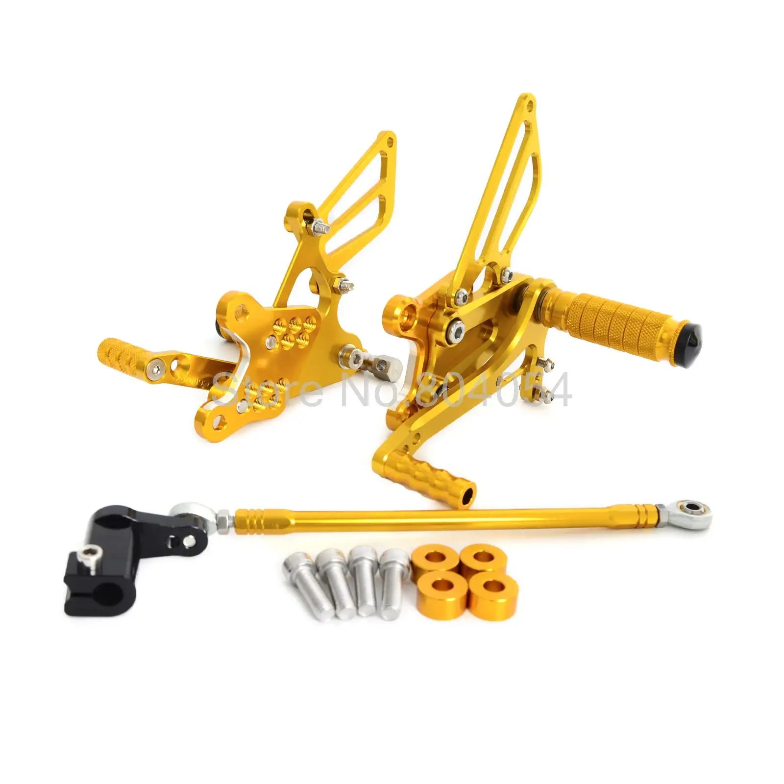 

Gold CNC Adjustable Rearset Foot Peg Rear Sets For Honda CBR929 CBR929RR 2001 2002