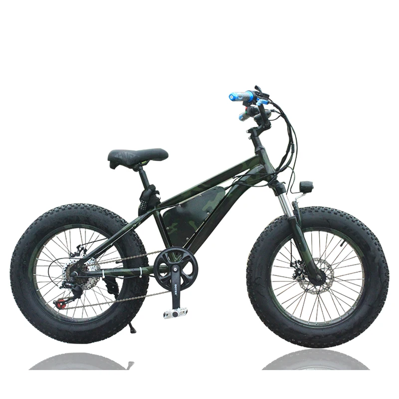 Electric font b bicycle b font 20 inch lithium snowmobile 36V bike shock absorber font b