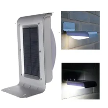 16 светодиодный солнечный уличный фонарь панель с питанием датчик движения светодиодный светильник энергосберегающий настенный светильник безопасное освещение, на солнечной батарее для наружного сада