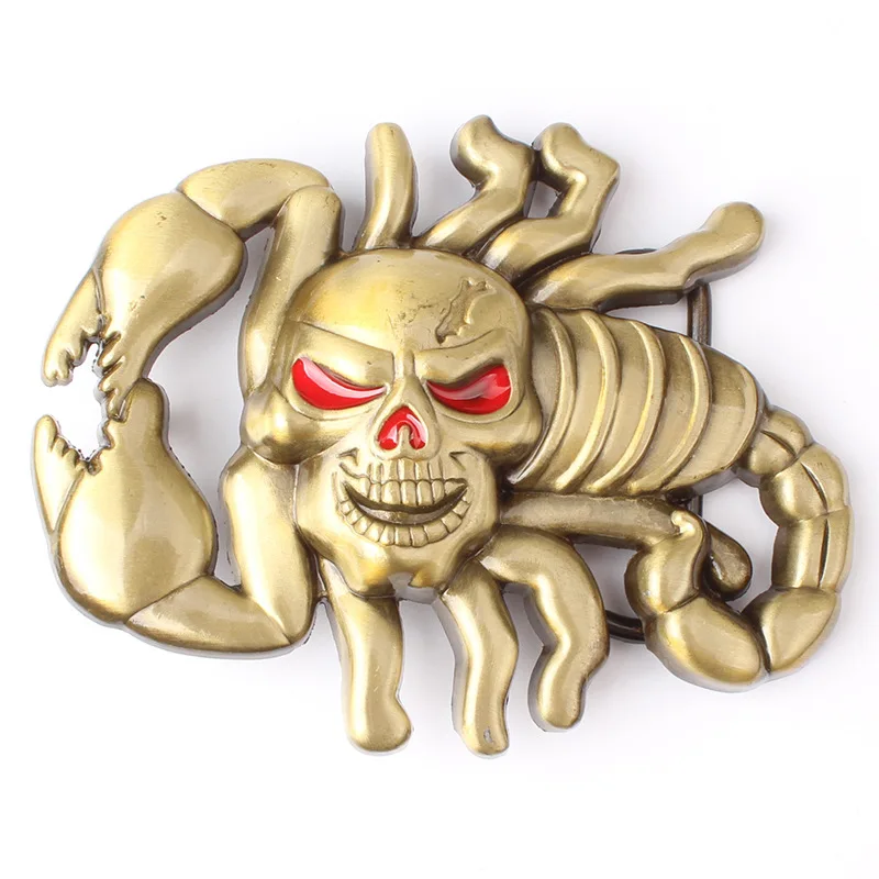 

Scorpion ghost personality cowboy buckle