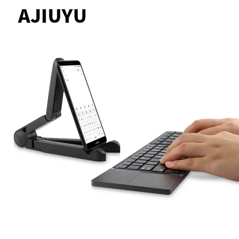Aliexpress.com : Buy Three folded wireless Bluetooth Keyboard For ...
