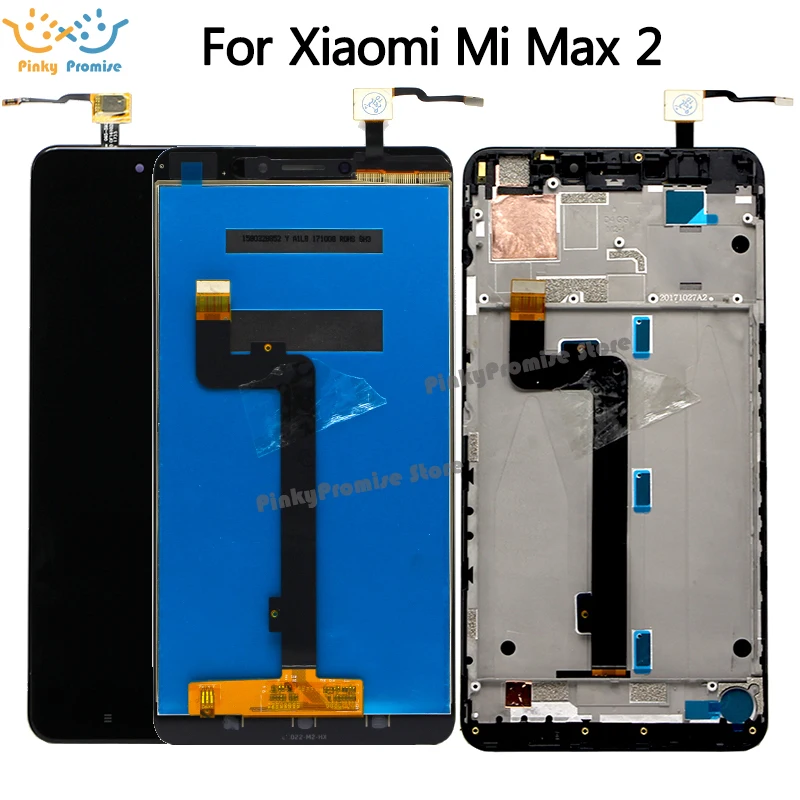

XIAOMI MI MAX 2 LCD Max2 lcd display Touch Screen Digitizer with Frame Replacement Parts 1920*1080 for xiaomi mi max 2 lcd
