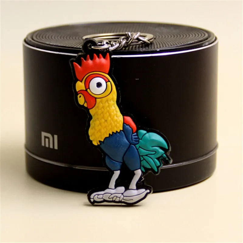 100 шт./лот Моана принцессы figuras Игрушечные лошадки Моана Мауи PUA фигурку модель Куклы брелок Подвеска мультфильм подарок для детей оптовая